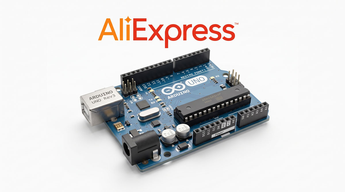 Arduino Uno na AliExpress
